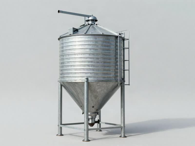 Silos Silos galvanizados de fondo cónico